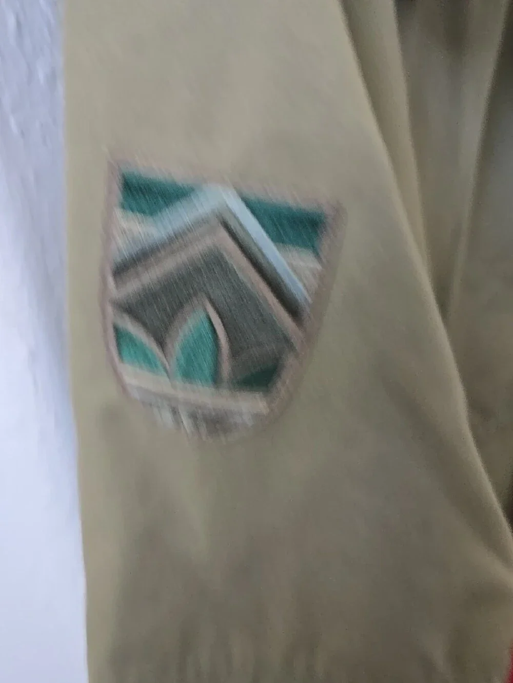 adidas Olive Green Hooded Field Jacket with Pockets